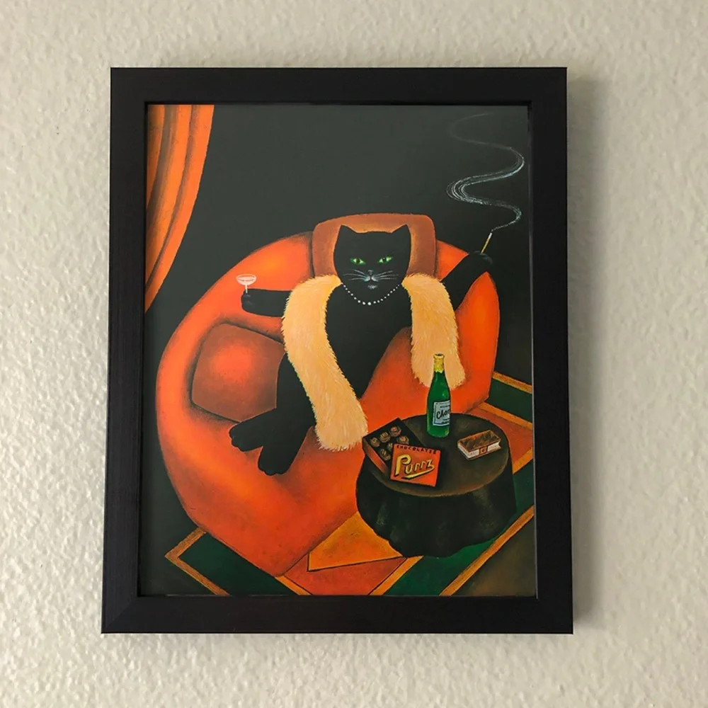 Luxury Cat Wall Art